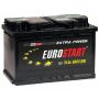 Автомобильный аккумулятор EUROSTART Extra Power EU740 74А/ч-12V - EN680 - обратная 278x175x175