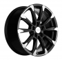 Легковой диск Khomen Wheels KHW1808 7,5x18 5x108 ET40 54,1 Black-FP