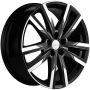 Легковой диск Khomen Wheels KHW1905 7,5x19 5x114,3 ET40 67,1 Black-FP