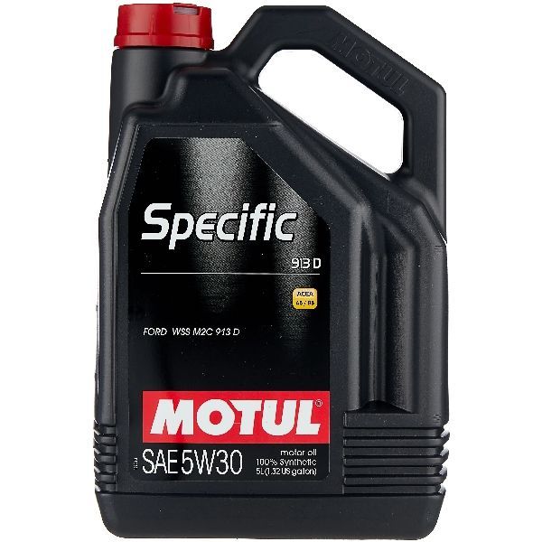 Motul Specific 913 D 5W-30 ACEA A5/B5 синтетическое 5 л 104560