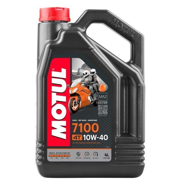 Motul 4T 7100 10W-40 API SN/SM/SL/SJ/SH/SG синтетическое 4 л 104092